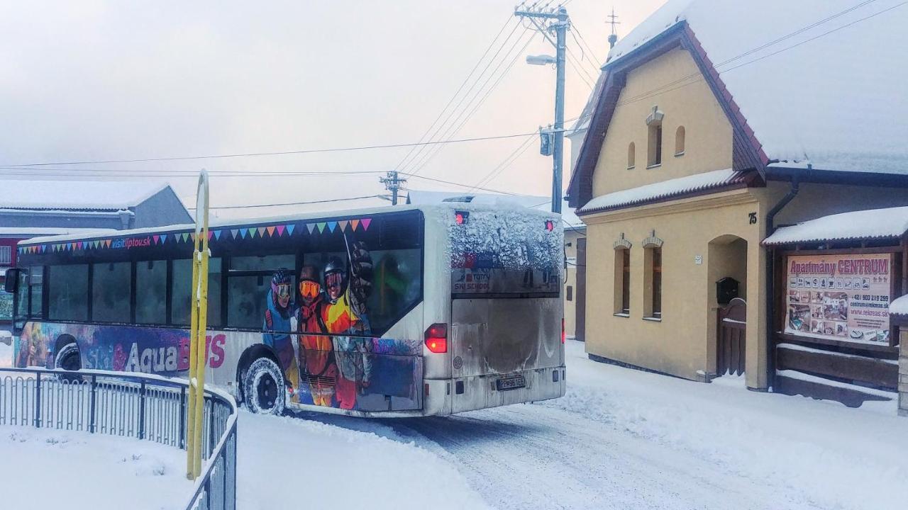 Apartmany Centrum Pavčina Lehota Exteriör bild